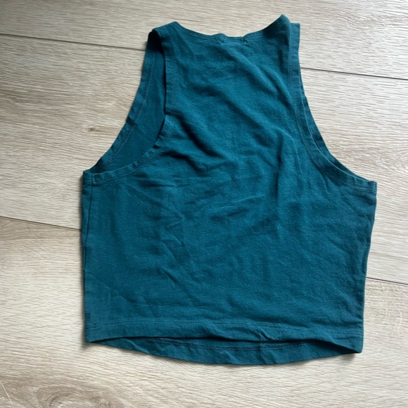 Garage Teal Tank Top - Picture 3 of 3